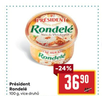 Sýr termizovaný Rondelé President
