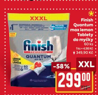 Tablety do myčky Quantum Max Finish