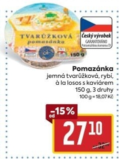 Tvarůžková pomazánka Gurmán klub