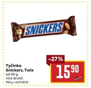 Tyčinka Snickers