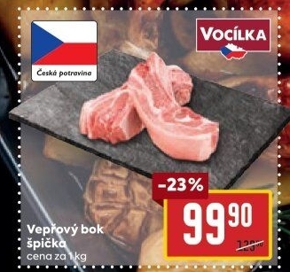 Vepřový bok špička Vocílka
