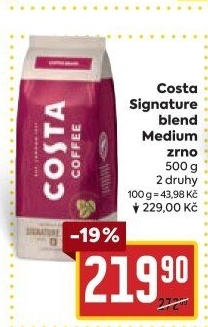 Zrnková káva Signature Blend Medium Costa Coffee