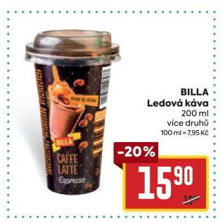 Ledová káva Billa