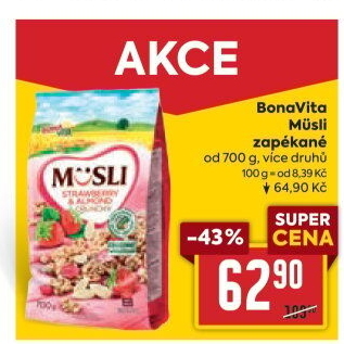 Müsli zapékané Bonavita