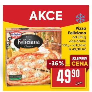 Pizza mražená FelicianaDr. Oetker