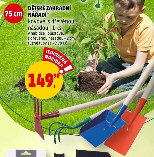 Dětské zahradní nářadí