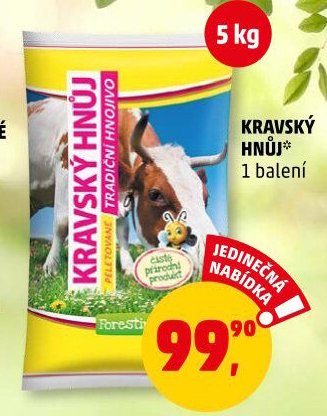 Kravský hnůj Forestina