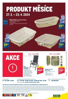 akční leták Makro 10.4.2024-23.4.2024