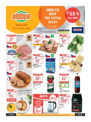 akční leták Globus 10.4.2024-16.4.2024