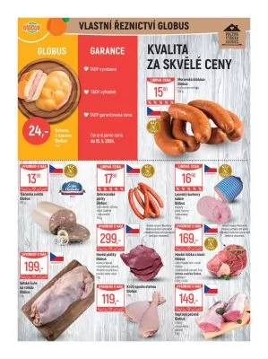 akční leták Globus 10.4.2024-16.4.2024