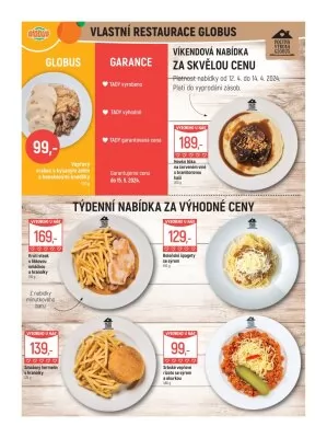 akční leták Globus 10.4.2024-16.4.2024