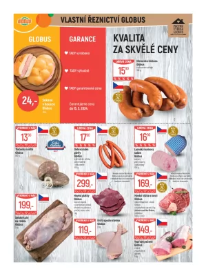 akční leták Globus 10.4.2024-16.4.2024