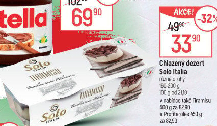 Dezert Solo Italia