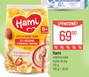 Kaše mléčná Hami
