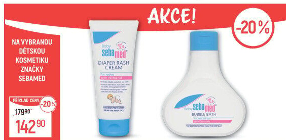 Krém na opruzeniny dětský Sebamed Baby