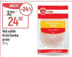 Krůtí prsní šunka Váš Výběr