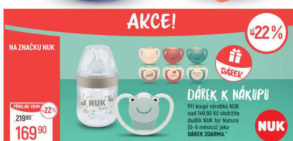 Láhev For Nature NUK