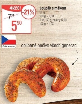 Loupák s mákem