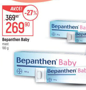 Mast proti opruzeninám Baby Bepanthen