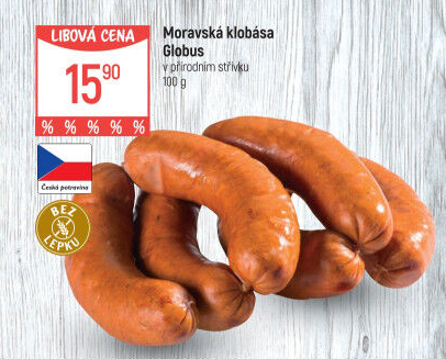 Moravská klobása Globus