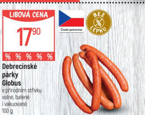 Párky debrecínské Globus
