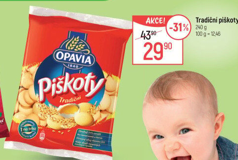 Piškoty Opavia