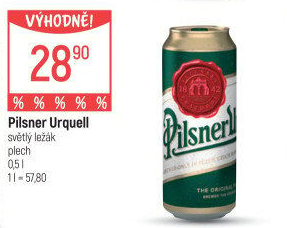 Pivo Pilsner Urquell