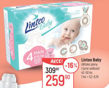 Pleny dětské Linteo Baby