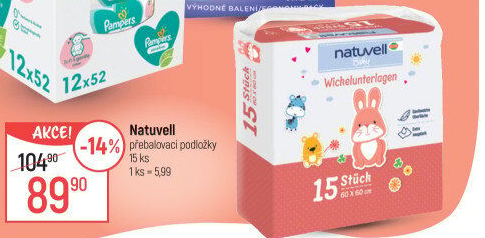 Podložky přebalovací Natuvell