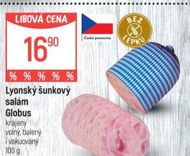 Salám lyonský šunkový Globus