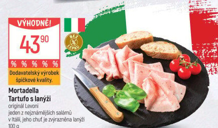 Salám Mortadella Tartufo s lanýži