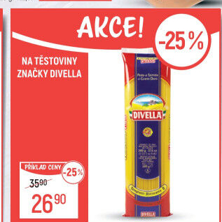 Těstoviny semolinové Divella