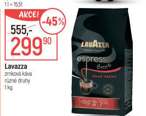 Zrnková káva Grand Espresso Barista Crema Lavazza
