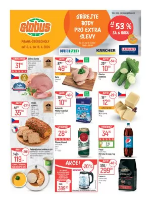 akční leták Globus 10.4.2024-16.4.2024