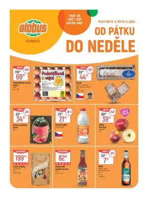akční leták Globus 10.4.2024-16.4.2024
