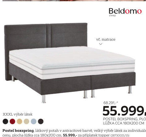 POSTEL BOXSPRING