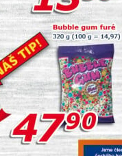 Bonbony Bubble gum