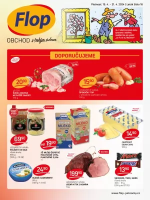 akční leták FLOP 15.4.2024-21.4.2024