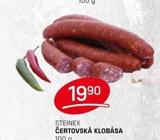 Čertovská klobása Steinex
