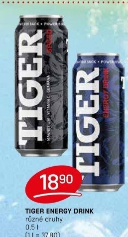 Energetický nápoj Tiger
