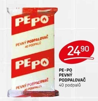 Podpalovač pevný Pe-Po
