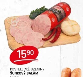 Salám šunkový Kostelecké uzeniny