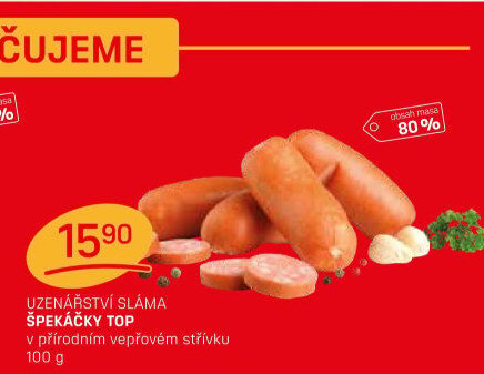 Špekáčky Top Sláma