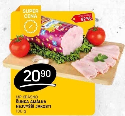 Šunka Amálka nejvyšší jakosti Krásno