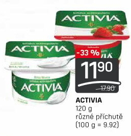 Bílý jogurt Activia Danone