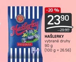 Bonbony Hašlerky Sfinx
