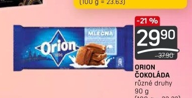 Čokoláda Orion