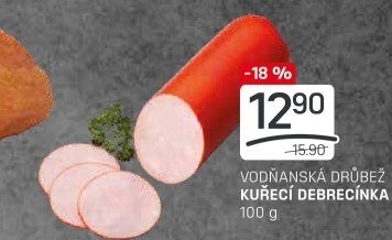Debrecínka kuřecí Vodňanské kuře