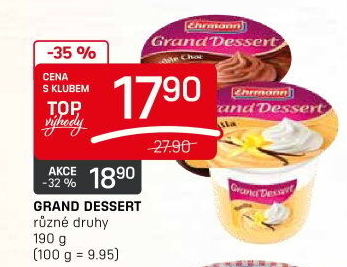 Dezert Grand Dessert Ehrmann