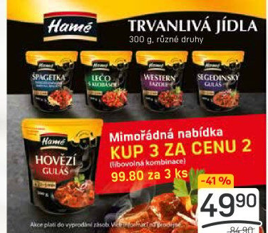 Hotová jídla Snadno a rychle Hamé